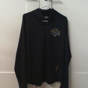 New balance half zip running top
